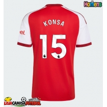 Camisa de Futebol Arsenal Ezri Konsa #15 Equipamento Principal 2026-27 Manga Curta